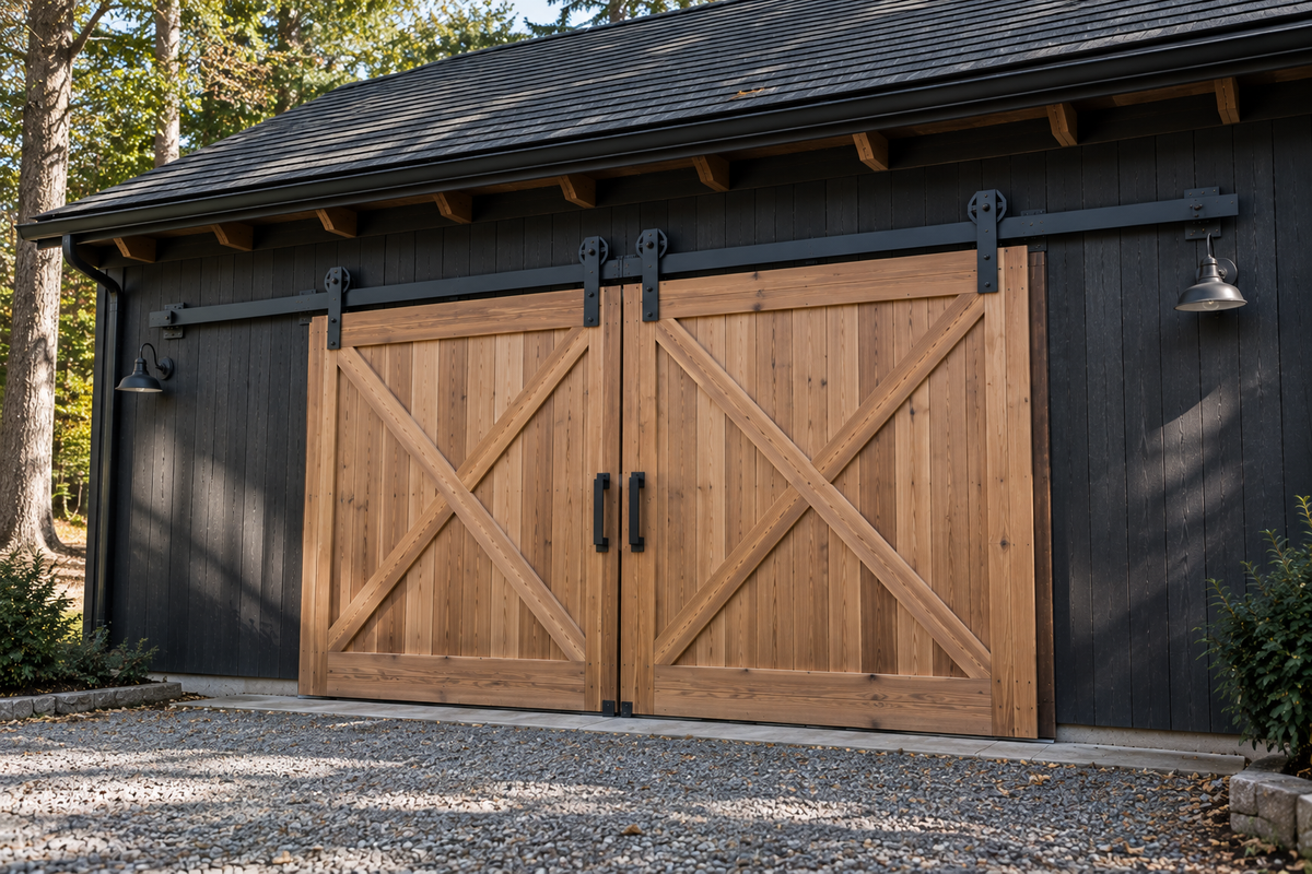 The Montana Sliding Garage Door