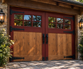 The Split Rail Swing-Out Garage Door
